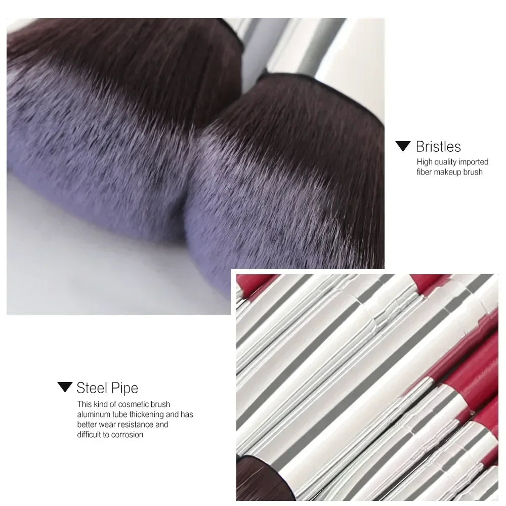 O melhor kit de pincéis de maquiagem profissional (3/13/22 peças