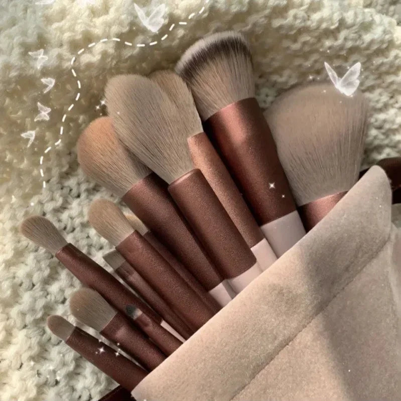 O melhor kit de pincéis de maquiagem profissional (3/13/22 peças