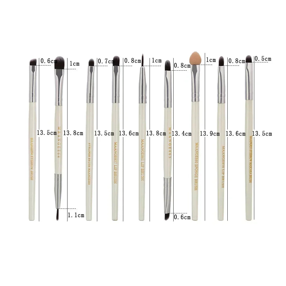 O melhor kit de pincéis de maquiagem profissional (3/13/22 peças