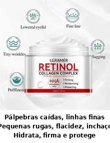 Retinol Lifting & Firming Cream – Colágeno + Hidratação + Clareamento