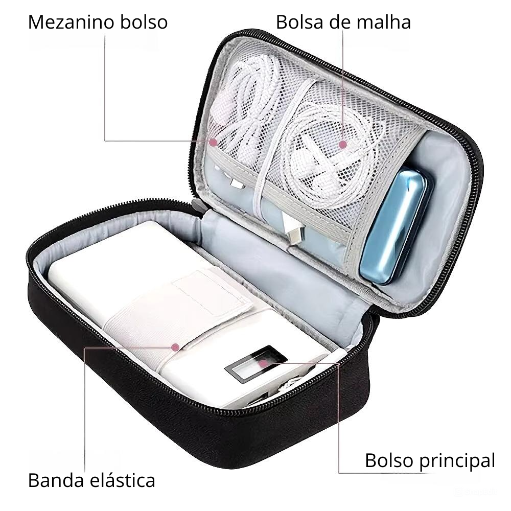 Organizador de Viagem para Eletrônicos