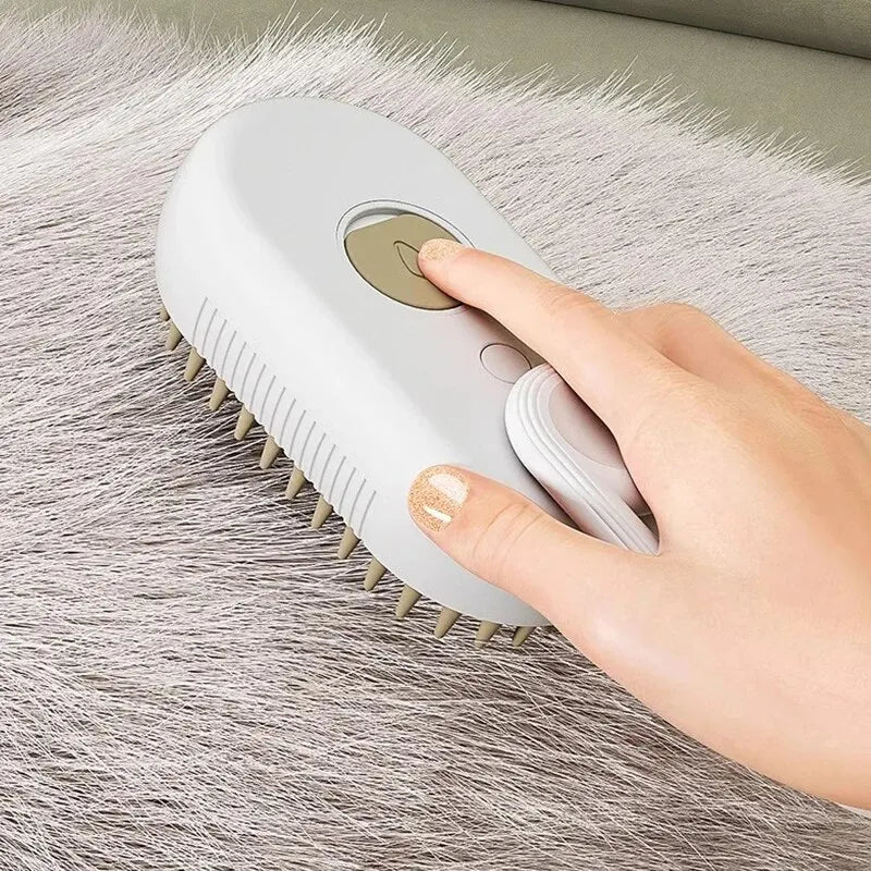 Escova Massageadora com Spray