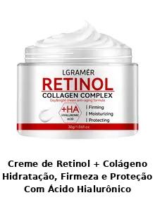 Retinol Lifting & Firming Cream – Colágeno + Hidratação + Clareamento