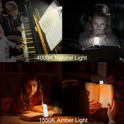 Mini Luminária ClipRead™ – Luz LED USB com Temporizador