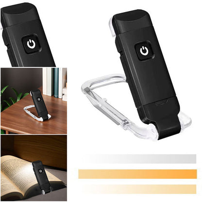 Mini Luminária ClipRead™ – Luz LED USB com Temporizador