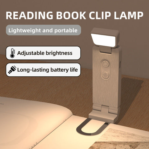 Mini Luminária ClipRead™ – Luz LED USB com Temporizador