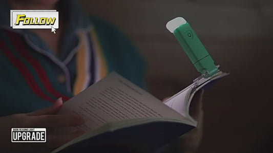 Mini Luminária ClipRead™ – Luz LED USB com Temporizador
